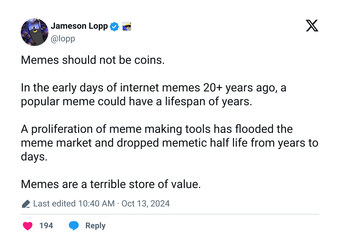 الاستثمارات، ICO، التداول، Memecoin