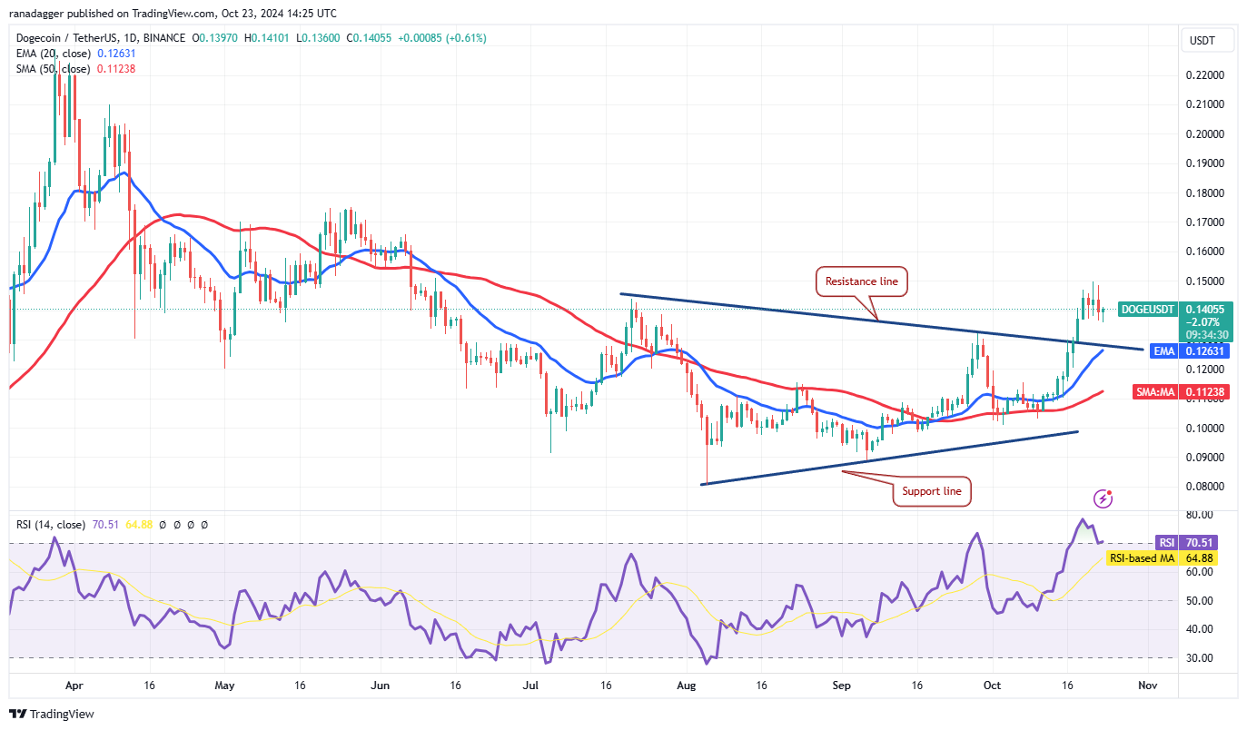 الدوجكوين، العملات المشفرة، سعر البيتكوين، XRP، الأسواق، تبادل العملات المشفرة، كاردانو، TON، تحليل الأسعار، عملة Binance، تحليل السوق، سعر الأثير، سولانا، شيبا إينو