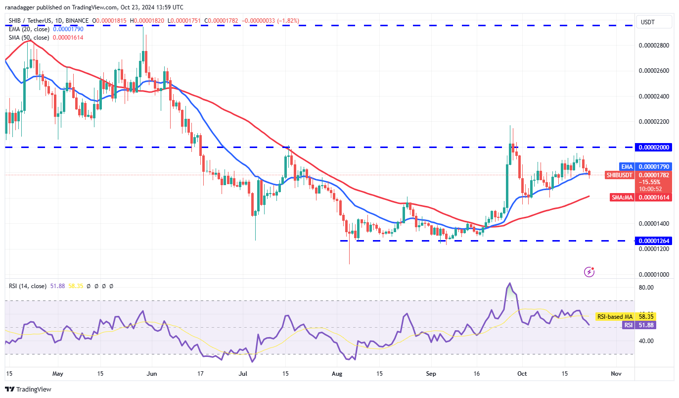 الدوجكوين، العملات المشفرة، سعر البيتكوين، XRP، الأسواق، تبادل العملات المشفرة، كاردانو، TON، تحليل الأسعار، عملة Binance، تحليل السوق، سعر الأثير، سولانا، شيبا إينو