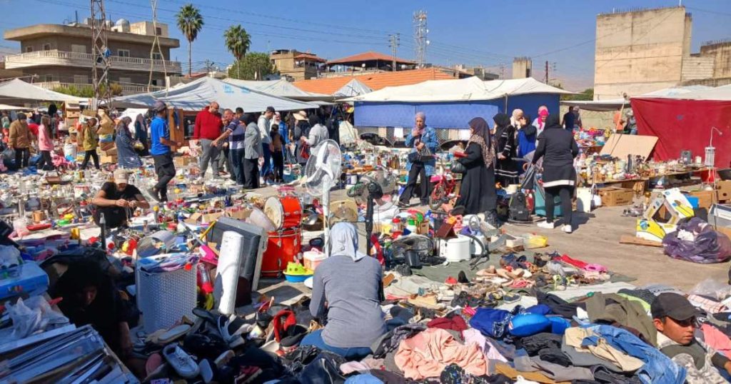 الأسواق الشعبية متنفس النازحين في البقاع