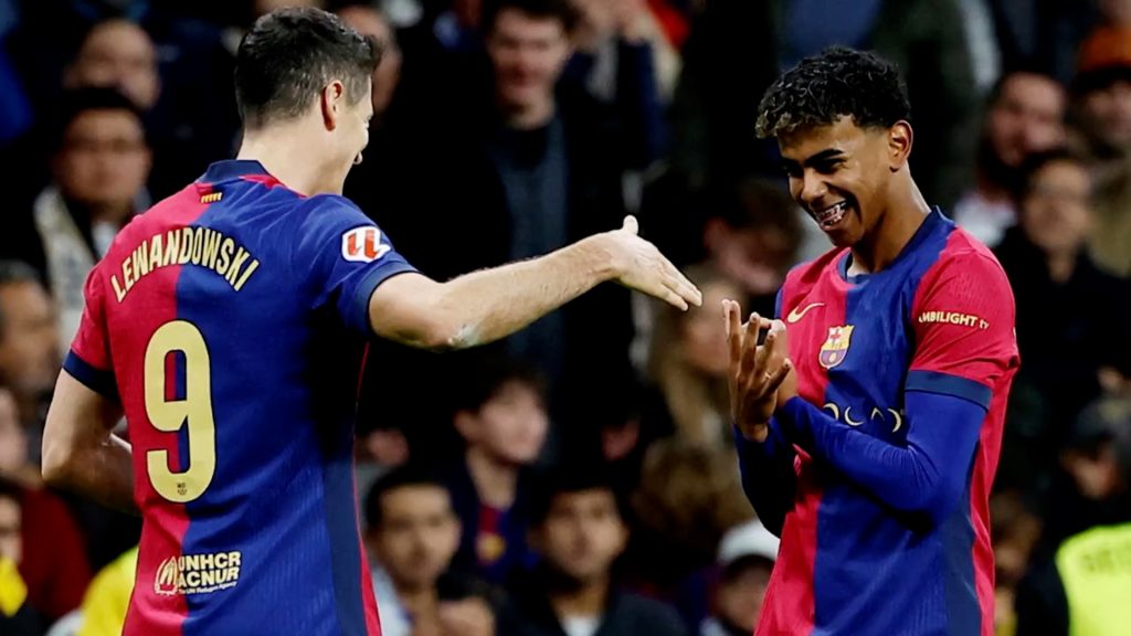 رواد المنصات يتغنون بأداء برشلونة الجماعي وتألق جمال في الكلاسيكو