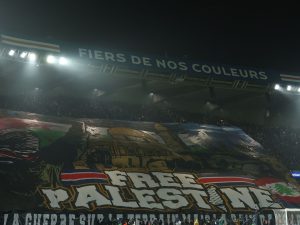يويفا لن يعاقب سان جيرمان بسبب لافتة “فلسطين حرة”