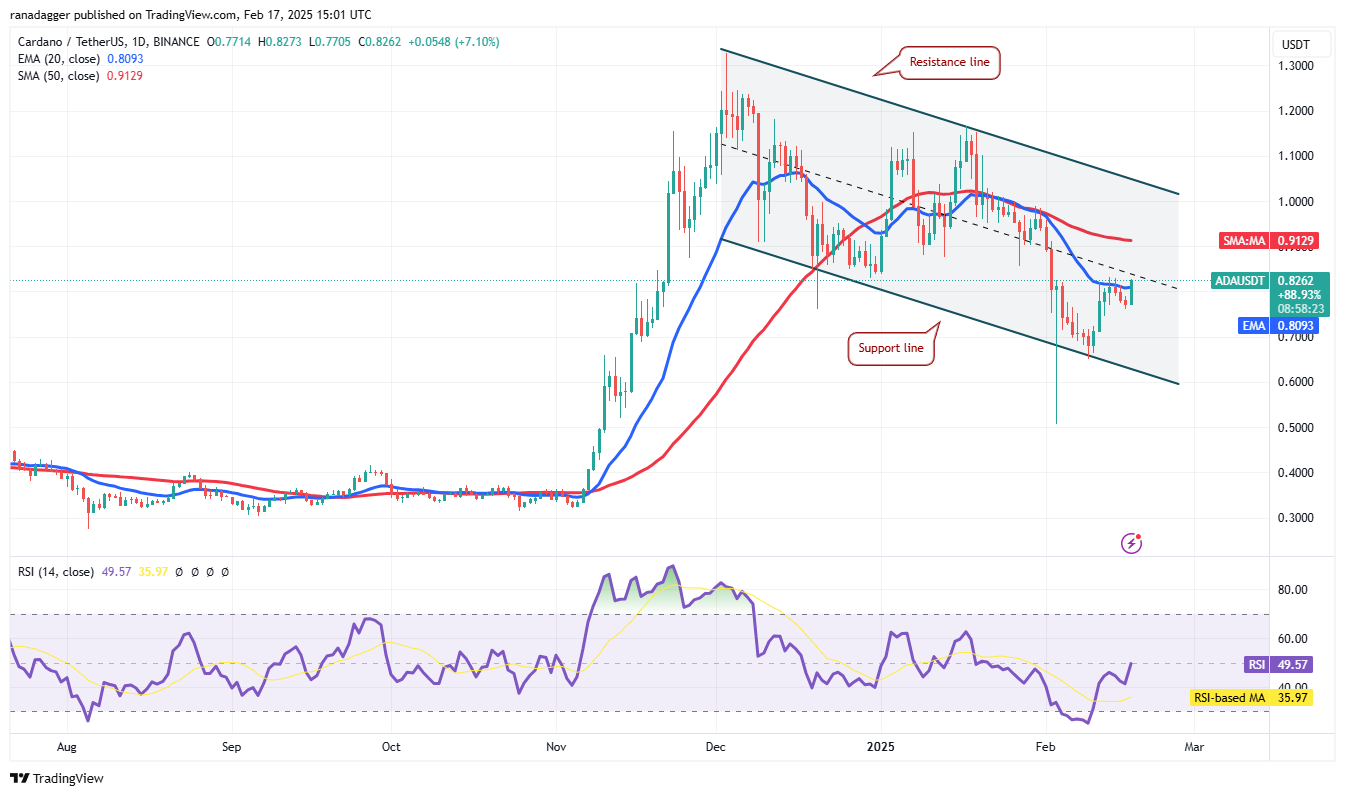 DogeCoin ، عملات مشفرة ، الاحتياطي الفيدرالي ، الدولار ، سعر البيتكوين ، XRP ، الأسواق ، تبادل العملة المشفرة ، Cardano ، تحليل الأسعار ، عملة Binance ، Chainlink ، تحليل السوق ، Coinshares ، Price Ether ، Solana ، S & P 500