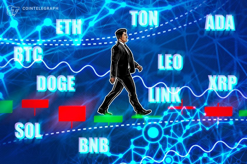 تحليل الأسعار 3/21: BTC ، ETH ، XRP ، BNB ، SOL ، ADA ، DOGE ، TON ، LINK ، LEO