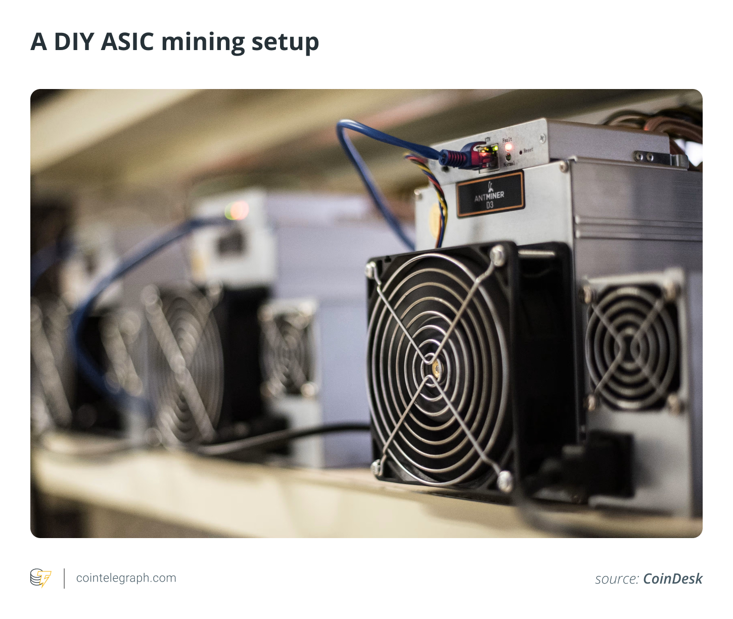 إعداد تعدين ASIC DIY