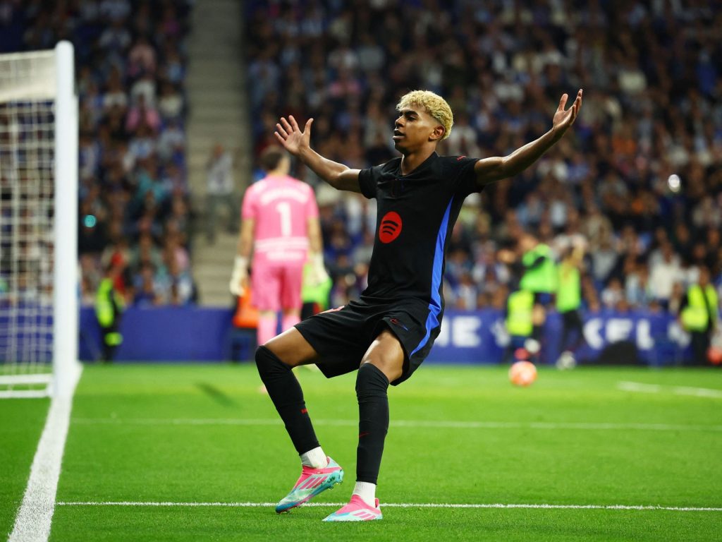 هدف لامين جمال الساحر في مرمى إسبانيول