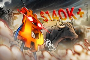 يظل تجار Bitcoin صعوديًا على سعر BTC بأهداف 140،000 دولار وأعلى.