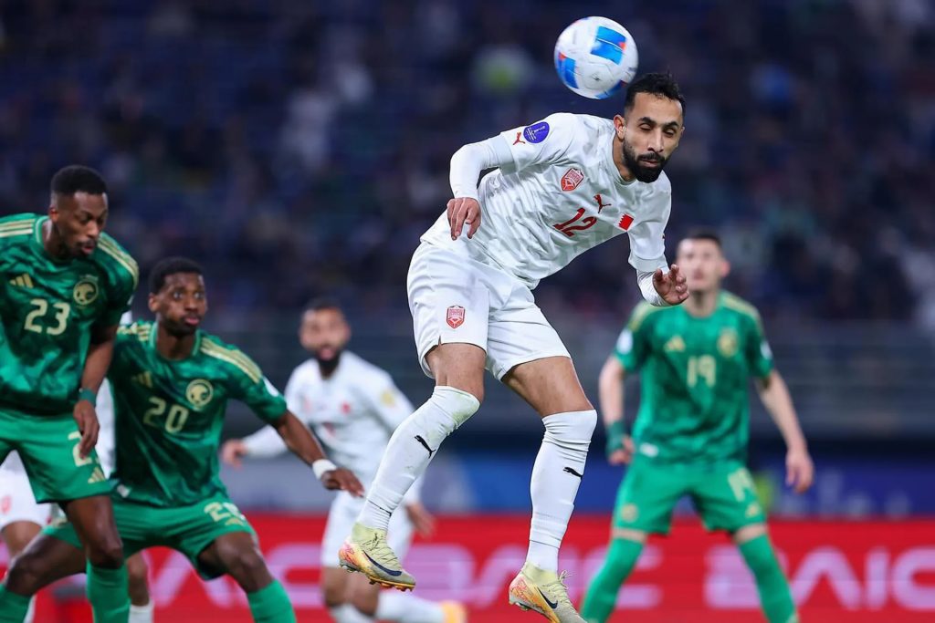 موعد مباراة البحرين ضد السعودية في تصفيات كأس العالم والقنوات الناقلة