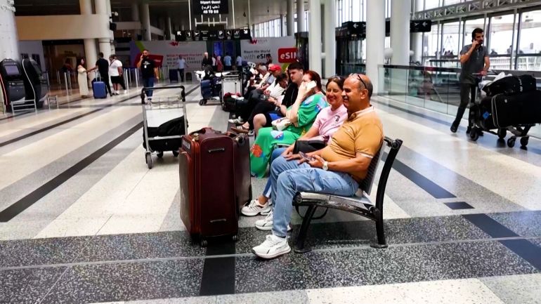 إلغاء وتأخير رحلات جوية في مطار بيروت وسط الصراع الإسرائيلي الإيراني