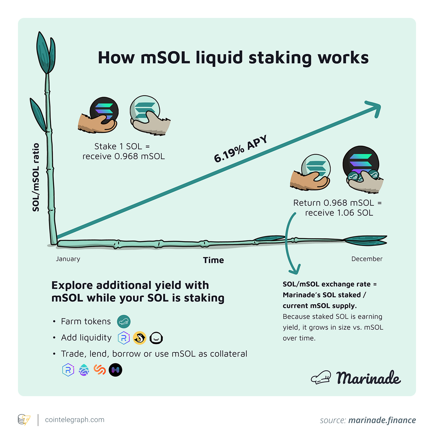 كيف يعمل Staking Msol Liquid