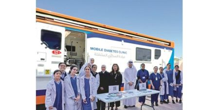 عيادة «معهد دسمان» زارت مدرسة سهلة بنت سعد