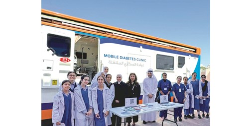 عيادة «معهد دسمان» زارت مدرسة سهلة بنت سعد