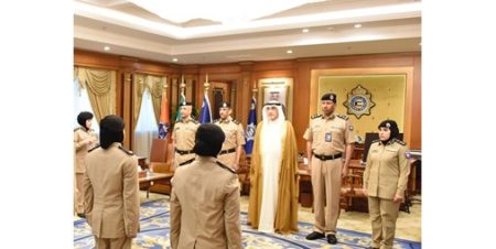 النائب الأول شهد أداء القسم لـ 7 خريجات في «الشرطة النسائية»