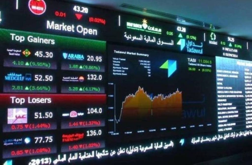 الأسهم تقفز 76 نقطة.. التداولات 6.2 مليار ريال
