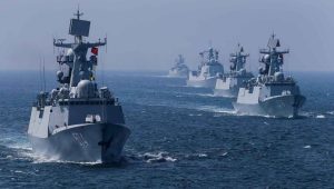 مناورات بحرية سعودية صينية