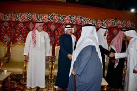 أسرة التركي تتلقى التعازي في فقيدتها