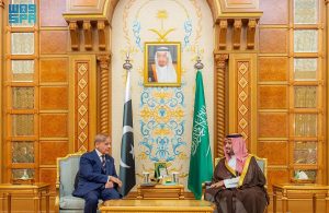ولي العهد يلتقي رئيس وزراء جمهورية باكستان