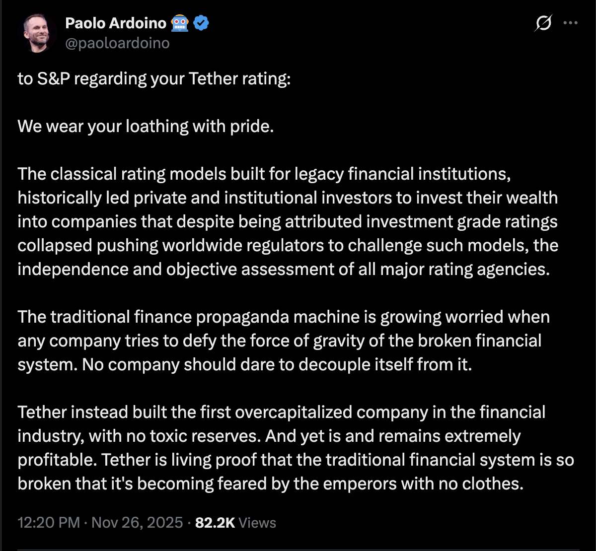 التيثر، العملة المستقرة