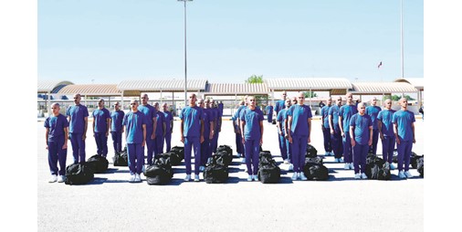 «الدفاع»: «القوى البشرية» و«التعليم العسكري» تستقبلان دفعة المتطوعين ضباط الصف «119»