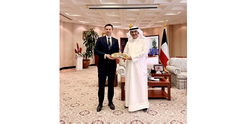 محافظ الجهراء استقبل سفير پولندا