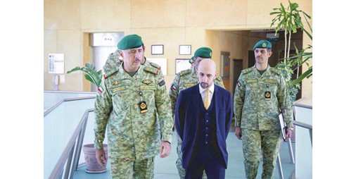 وكيل الحرس الوطني بحث التعاون مع «دسمان»