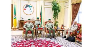 وكيل «الحرس» استقبل الملحق العسكري الألماني