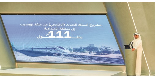 «الأشغال»: نقلة بمشاريع الطرق والبنية التحتية وتصميم «السكة الحديد الخليجية» خلال يناير