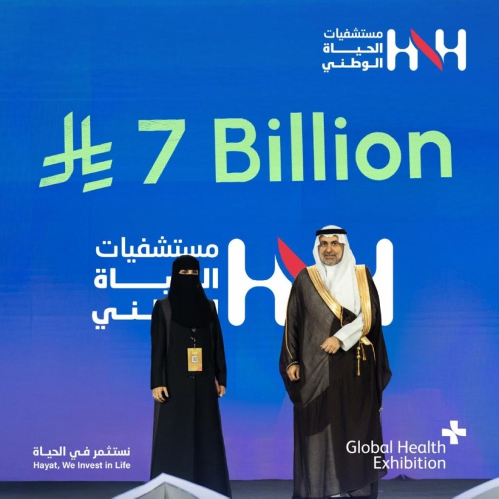 مستشفيات الحياة الوطني تعزز مستقبل الرعاية الصحية خلال ملتقى الصحة العالمي 2025