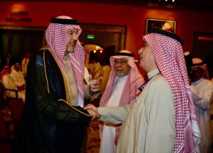 عمرو الفيصل يعزّي أسرتَي زهيري وناغي في فقيدتهما