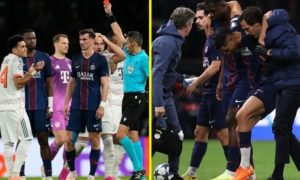 بايرن يهزم باريس في مباراة مثيرة: بكاء حكيمي وطرد دياز