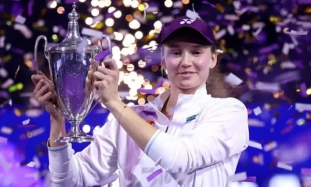 فوز ريباكينا ببطولة نهائيات رابطة محترفات التنس 2025