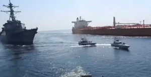 التوترات الإيرانية الأمريكية: تصعيد في مضيق هرمز