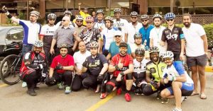 دراجو جدة يخطّون عشقهم من مدينة الملك عبدالله الاقتصادية