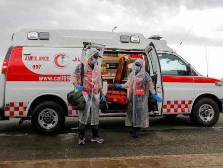 الهلال الأحمر بالحدود الشمالية يرفع جاهزيته للتقلبات الجوية