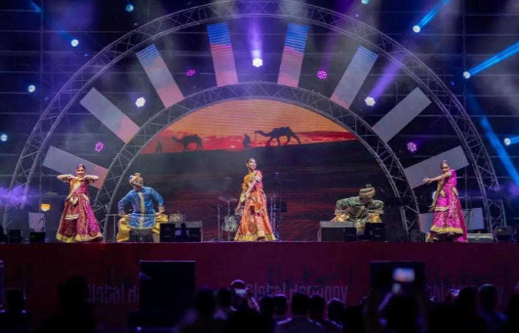 الرياض تواصل تسليط الضوء على الثقافة الهندية في ثاني أيام مبادرة "انسجام عالمي 2"