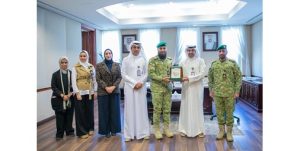 وفد من «الحرس الوطني» زار ديوان الخدمة