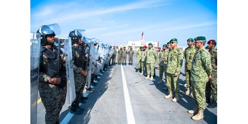 وكيل الحرس الوطني تفقّد عدة دورات بمعسكر الصمود: أهمية كبيرة لمواكبة أحدث أساليب التعليم العسكري