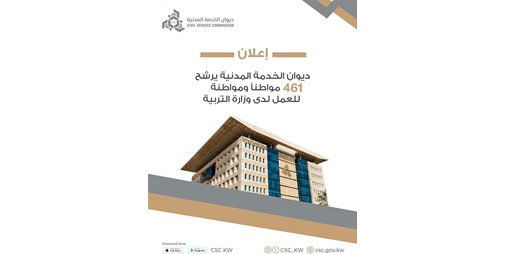 ديوان الخدمة رسمياً: ترشيح جميع التربويين خريجي «التربية» و«التطبيقي»