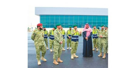 فيصل النواف: دعم كبير من القيادة لتوفير احتياجات الوحدات العاملة بمعسكر سالم العلي