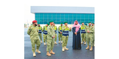 فيصل النواف: دعم كبير من القيادة لتوفير احتياجات الوحدات العاملة بمعسكر سالم العلي