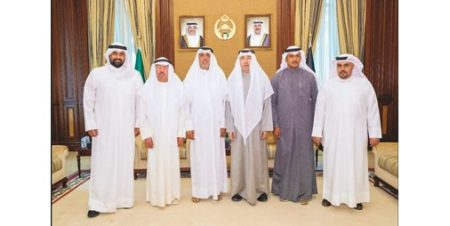 رئيس الحرس الوطني استقبل رئيس وأعضاء جمعية المكفوفين