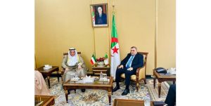 رئيس المجلس الأعلى للقضاء بحث مع وزير العدل الجزائري تعزيز التعاون بين البلدين