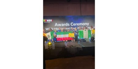 فوز الكويت بالمركز الأول في أولمبياد الروبوتات العالمي 2025 بسنغافورة