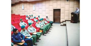 وكيل الحرس الوطني شهد تخريج دورة التأهيل الإعلامي للقادة