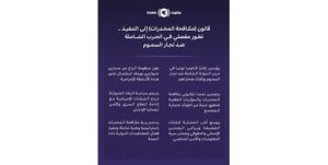قانون «مكافحة المخدرات» يدخل حيز التنفيذ اليوم.. تطور مفصلي في الحرب الشاملة ضد تجار السموم