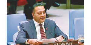الكويت تؤكد الموقف العربي المطالب بتطبيق القانون الدولي «بلا انتقائية»