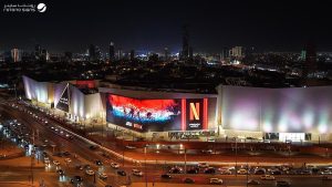 شبكة روتانا ساينز الإعلانية تطلق شبكة شاشات رقمية ضخمة بالرياض.. بمساحة إجمالية تتخطى 3 آلاف متر مربع