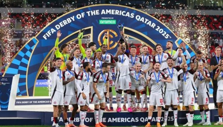 فلامنغو البرازيلي يتُوج بلقب ديربي الأمريكتين ضمن كأس القارات FIFA قطر 2025
