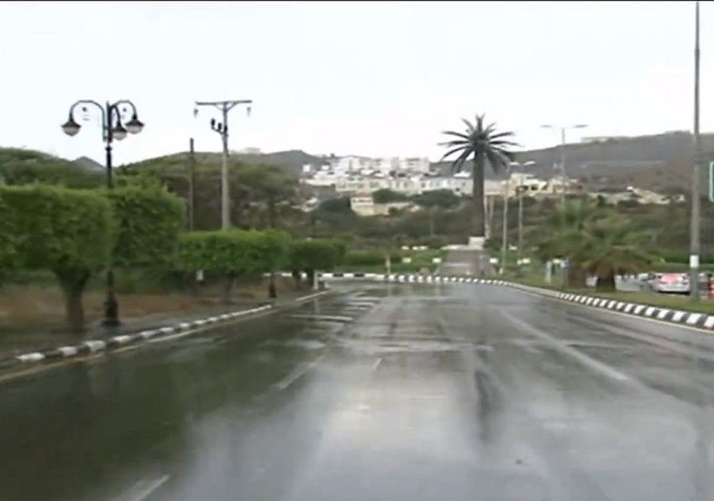 أمطار على منطقتي جازان والقصيم