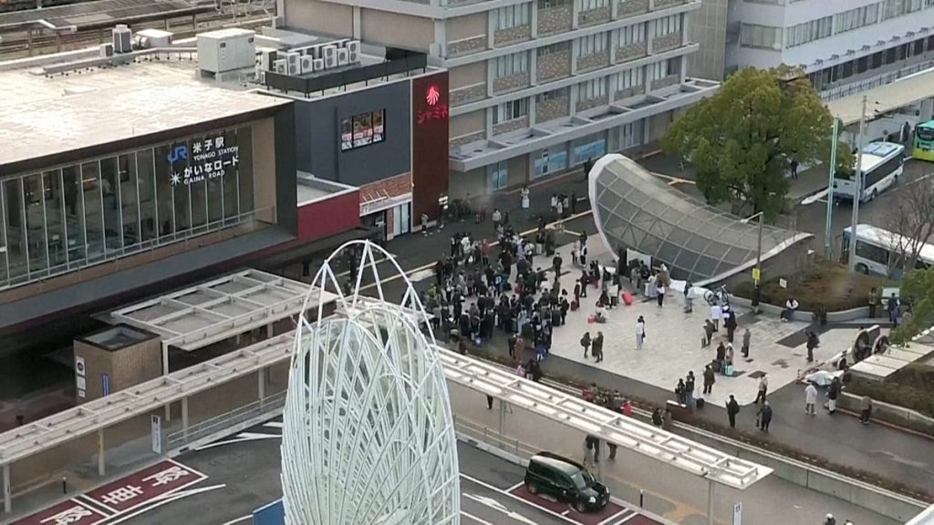 فيديو. زلزال بقوة 6.2 يضرب محافظة شيمانه اليابانية